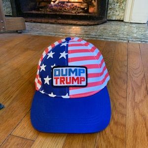 🇺🇸SOLD Dump Trump 🇺🇸 snap back trucker Hat